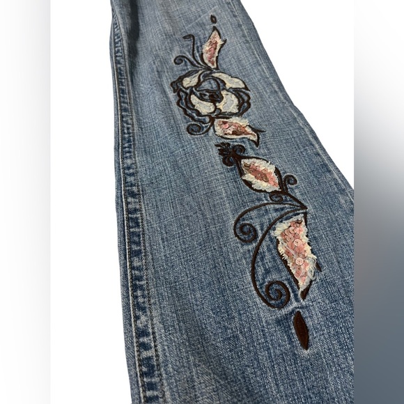 Vintage Z. Cavaricci Embroidered Bootcut Jeans - Picture 10 of 10